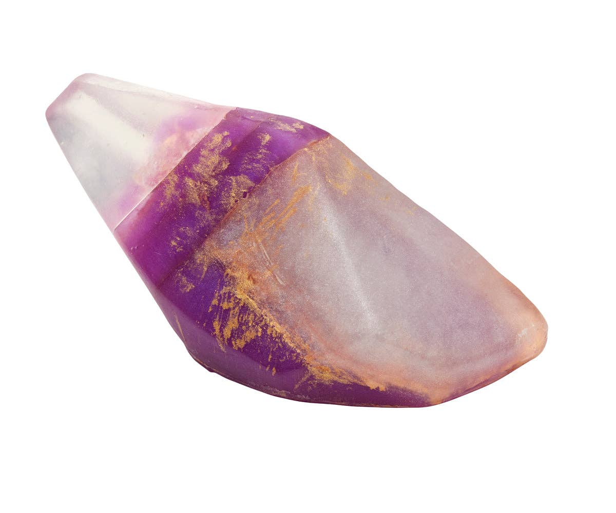 Summer Salt Body Crystal Soap- Amethyst
