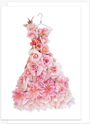 BLOOMHAUS MELBOURNE Cecille Brunner rose Greeting cards - Petals and Pins Designer Cards