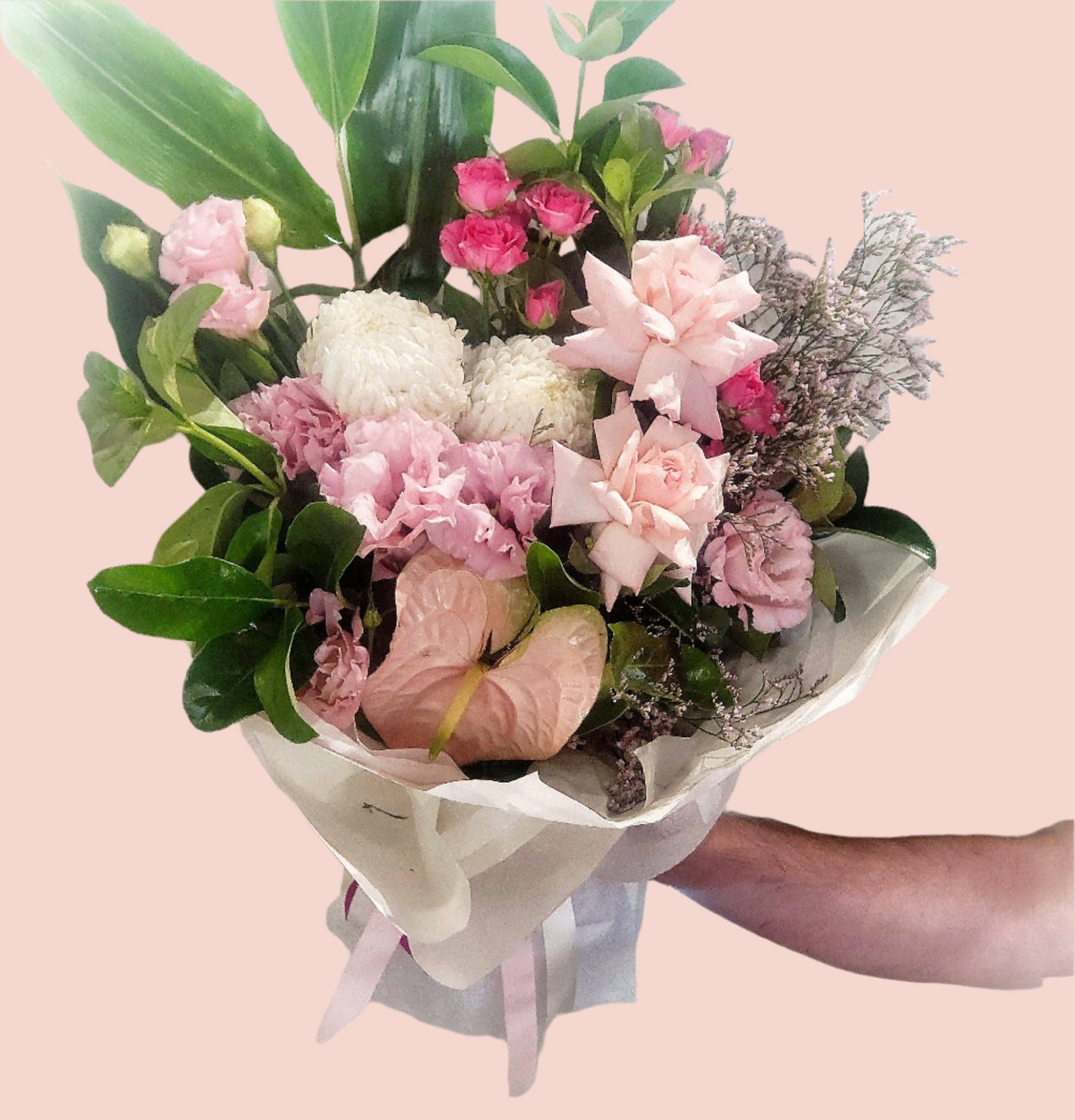 Dream - Pastel Bouquet BLOOMHAUS MELBOURNE Flower arrangement Dream - Dreamy Pastel Flower Bouquet