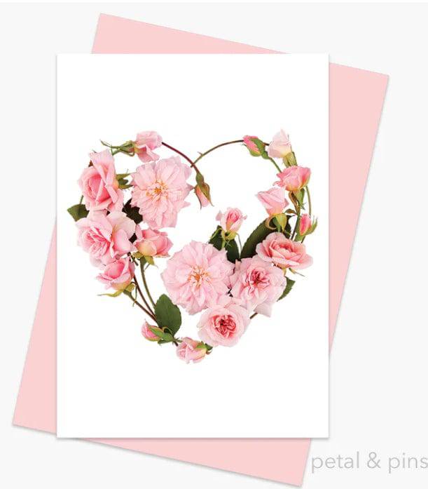 BLOOMHAUS MELBOURNE greeting cards Hearts a Bloom Greeting cards - Petals and Pins Designer Cards
