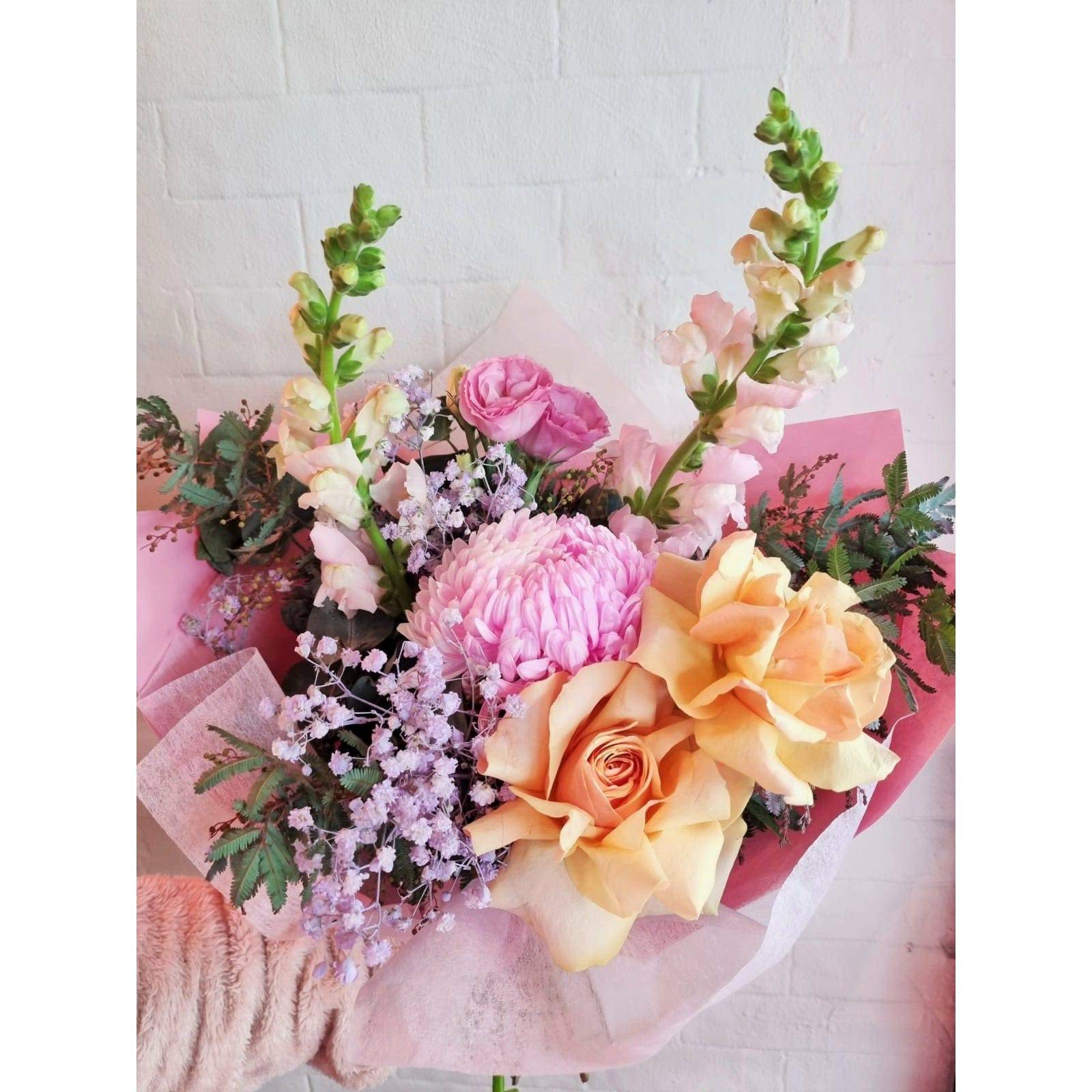 Pastel Pink Flowers Bentleigh Flower Delivery Birthday