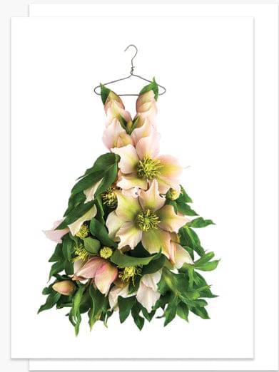 BLOOMHAUS MELBOURNE Romance Gowm Greeting cards - Petals and Pins Designer Cards