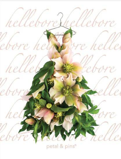 BLOOMHAUS MELBOURNE teatowel Petal and Pins | Premium Linen Australian Made Tea towels and Matching Greeting Cards