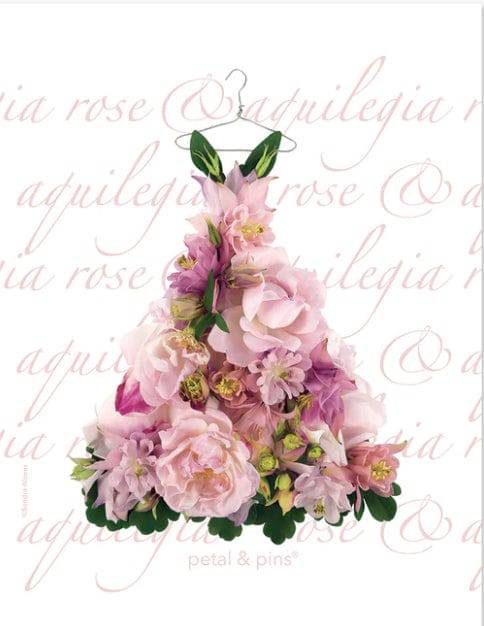 BLOOMHAUS MELBOURNE teatowel Petal and Pins | Premium Linen Australian Made Tea towels and Matching Greeting Cards