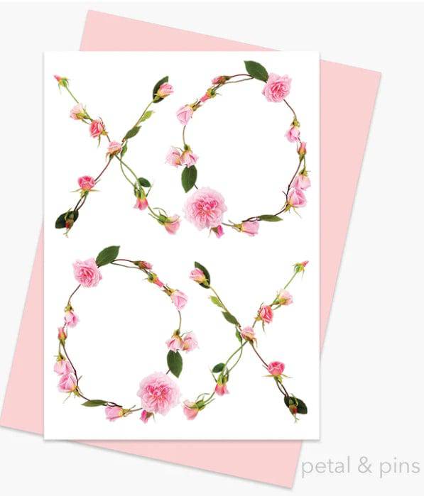 BLOOMHAUS MELBOURNE xoxo Greeting cards - Petals and Pins Designer Cards