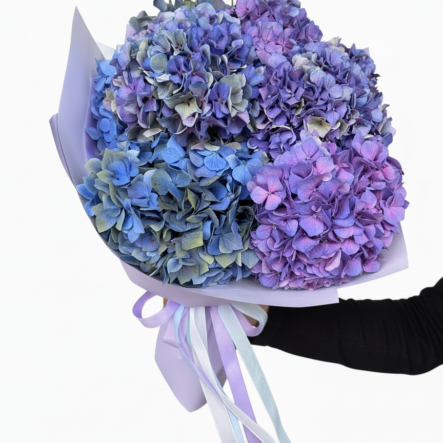 Hydrangeas en mass