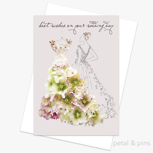 Wedding Wishes Greeting Card - BLOOMHAUS MELBOURNE