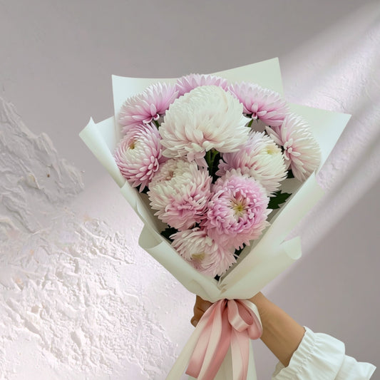 Fresh Disbuds flowers from Bloomhaus Melbourne, showcasing vibrant, colorful flower buds ready for floral arrangements.
