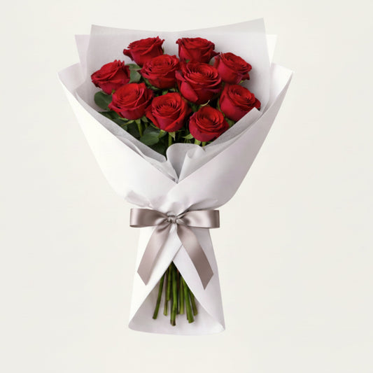 BLOOMHAUS MELBOURNE 10 stem classic rose bouquet🐾