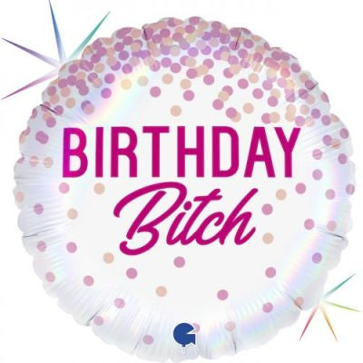 BLOOMHAUS MELBOURNE balloon Birthday bitch~ Helium Balloon 45cm