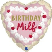 BLOOMHAUS MELBOURNE balloon Birthday milf Helium Balloon 45cm