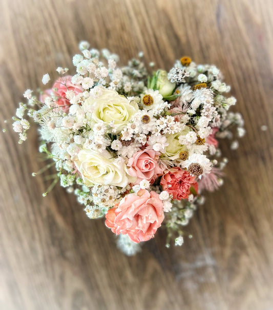 BLOOMHAUS MELBOURNE flower arrangement My Valentine - Eternal Floral Heart Arrangement