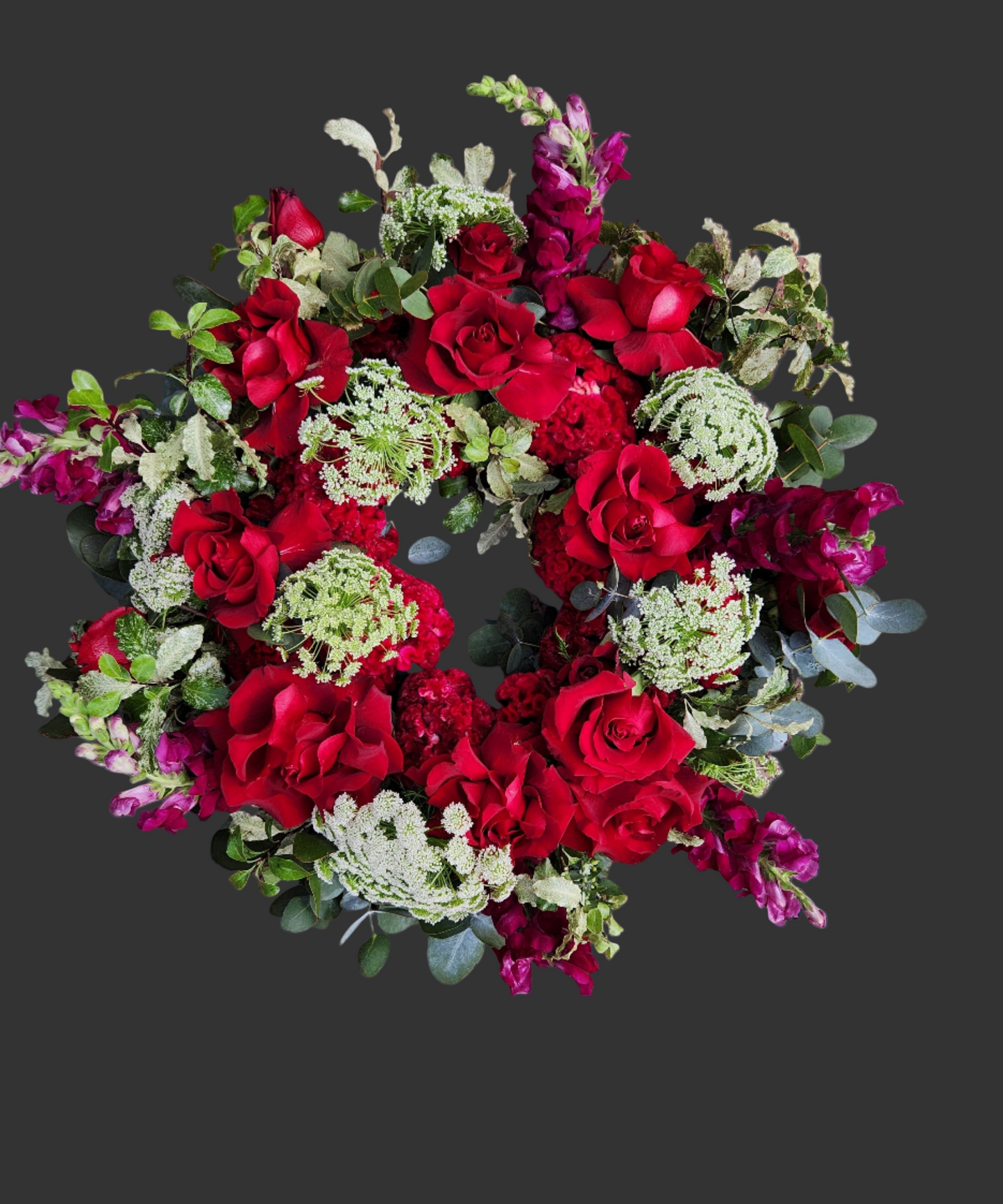 Tranquility - Sympathy Wreath - BLOOMHAUS MELBOURNE