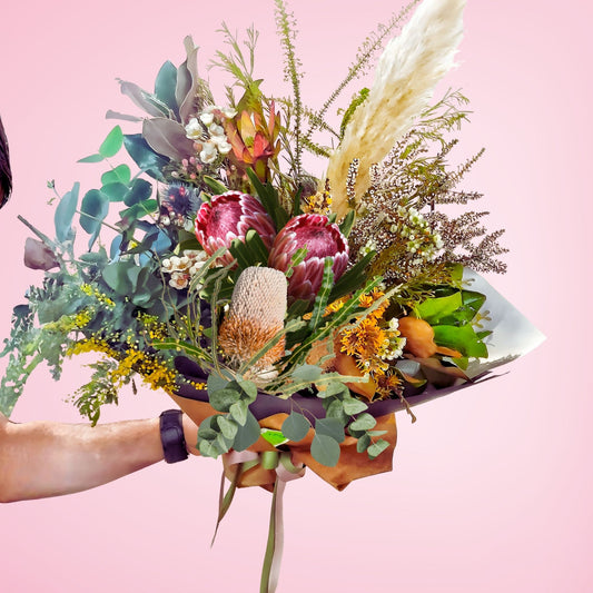 BLOOMHAUS MELBOURNE Flowers > Natives Free Spirit - Native Mix Bouquet