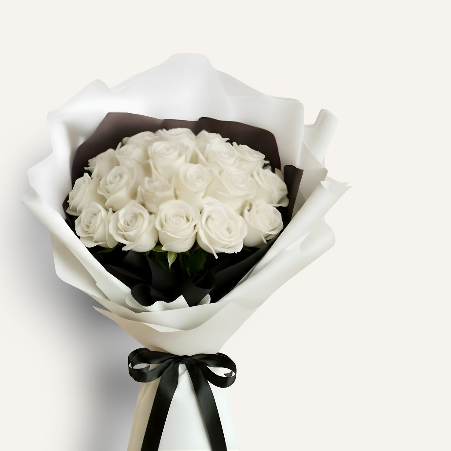 BLOOMHAUS MELBOURNE Flowers > roses 24 stems / White Adore - Long Stem Premium Red Rose Bouquet 🐾