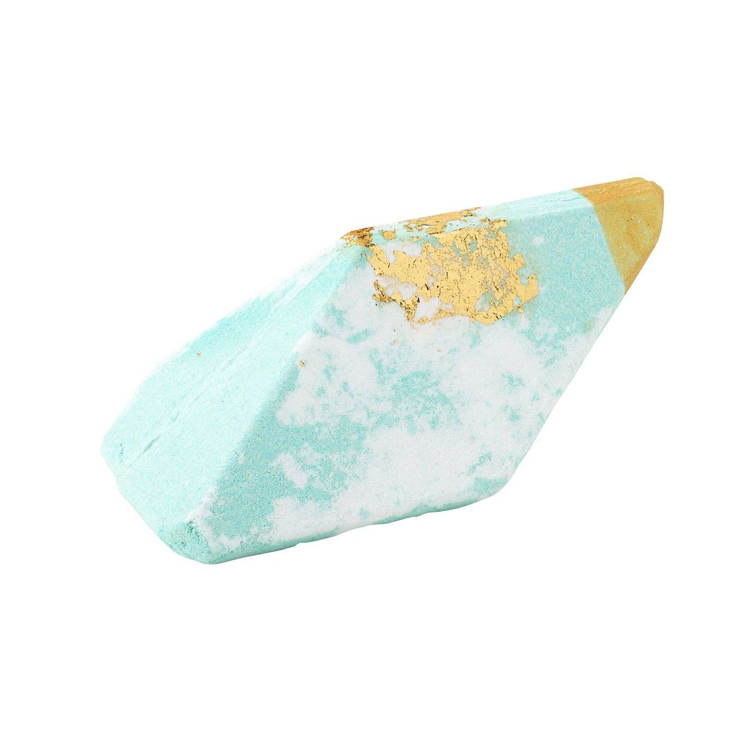Summer Salt Body Crystal Bath Bomb - Aquamarine - Lemongrass