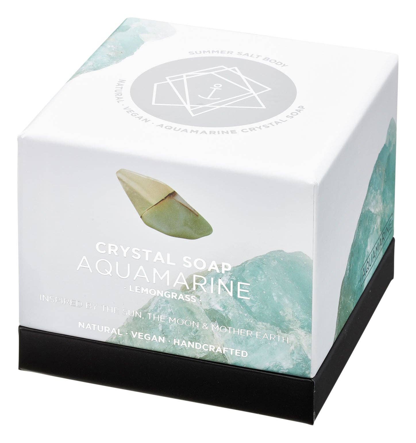 Summer Salt Body Crystal Soap - Aquamarine