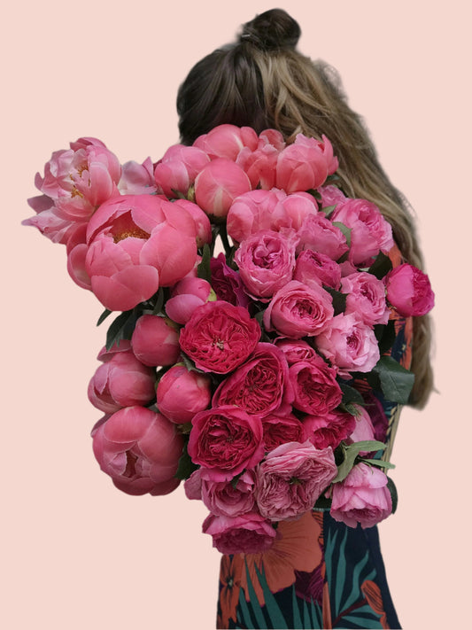 Peonies - Gorgeous Peony Bunch - BLOOMHAUS MELBOURNE