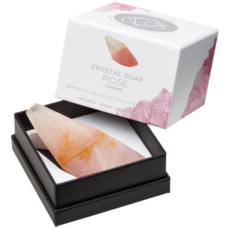 Crystal Soap - Rose Quartz - BLOOMHAUS MELBOURNE