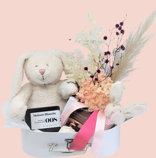 BLOOMHAUS MELBOURNE Bambina - Pink Baby Hamper