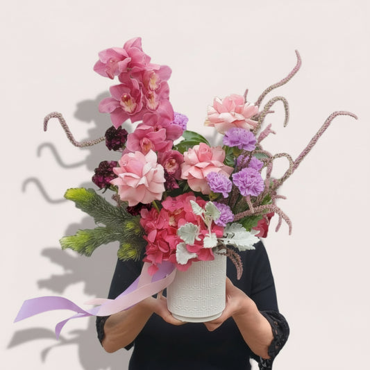 BLOOMHAUS MELBOURNE Florist Choice Ceramic Pot Arrangement