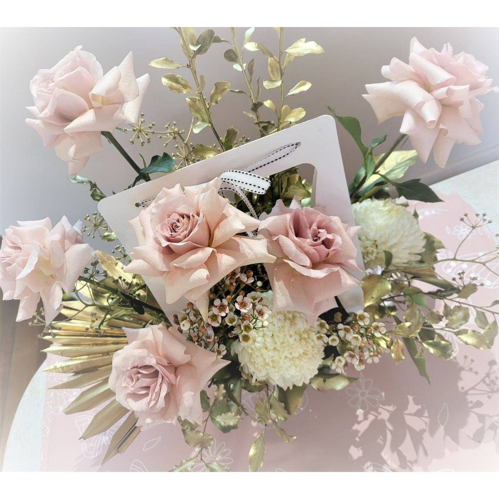 Bloomhaus Glow - Stunning Premium Reflexed Rose & Seasonal Flower Carry ...