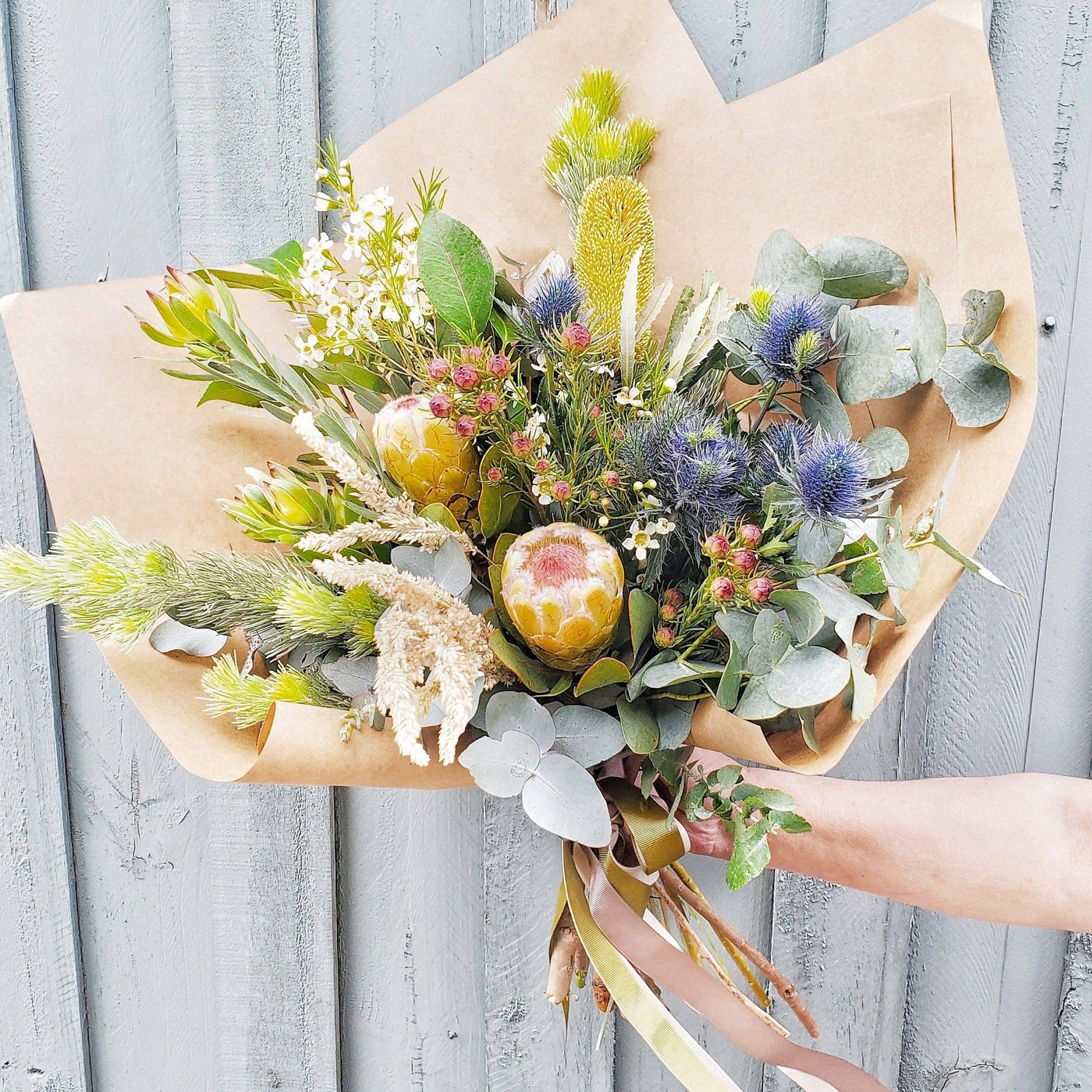 Dazzling Free-Spirit Box Flower Arrangements for Delivery or Pick