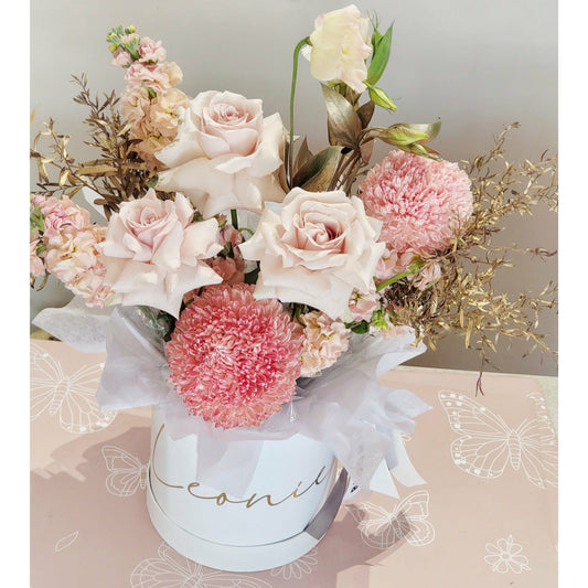 BLOOMHAUS MELBOURNE Gola - Gorgeous Flowers in a Personalised Hatbox