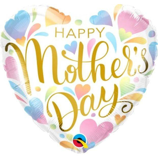 BLOOMHAUS MELBOURNE helium heart Balloon Mothers day Helium Balloon 45 cm