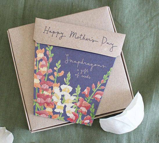 BLOOMHAUS MELBOURNE seeds SoW N Sow Seed Mothers Day Greeting Cards - Gift of seeds