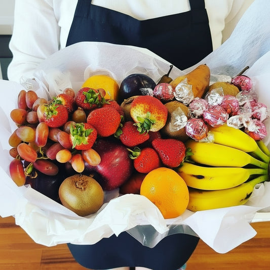 BLOOMHAUS MELBOURNE Tutti Frutti - Fruit Hamper with Chocolates