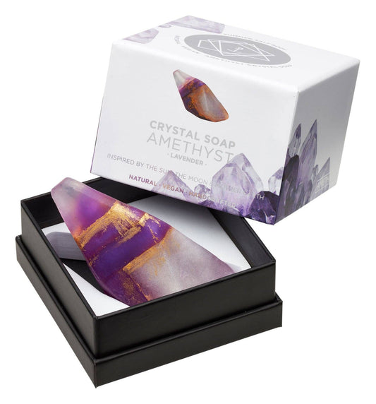 Summer Salt Body Crystal Soap- Amethyst